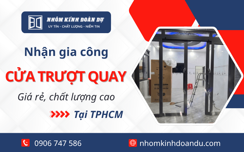 cửa trượt quay TPHCM